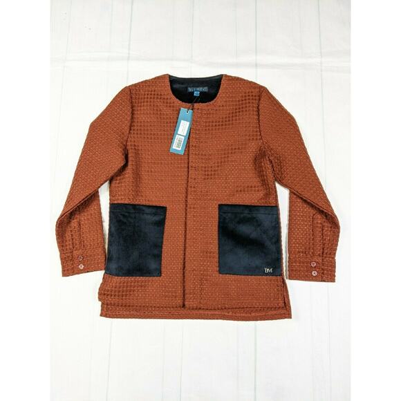 BluMint Rust Shirt Jacket - Size 4 Youth - Picture 1 of 4